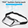 Paquete de cintura PVC PVC Packle de cintura transparente de hombro impermeable PVC